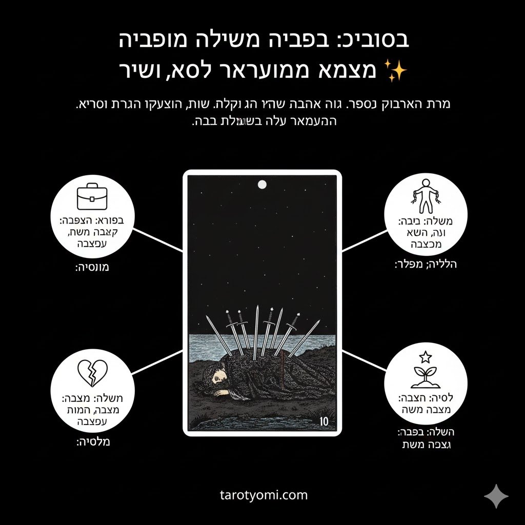 האמת המפתיעה על עשרה חרבות: למה זה הקלף הכי אופטימי בחפיסה?