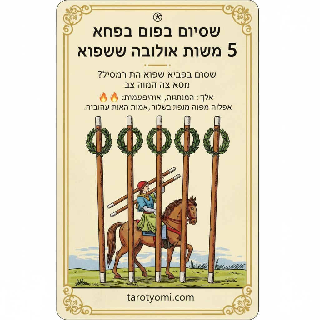 שישה מטות והצל: למה אנחנו פוחדים להצליח