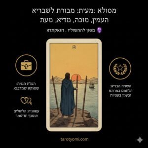 הספינות שלכם בדרך! 🚢 גלו מה קלף שלושה מטות אומר על העתיד הכלכלי והרומנטי שלכם. האם ההמתנה משתלמת? הכנסו לפירוש המקיף והאופטימי ביותר ברשת.