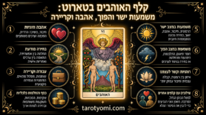 קלף האוהבים בטארוט: משמעות ישר והפוך, אהבה וקריירה